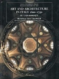 Cover: Art and Architecture in Italy, 1600-1750 - Yale University Press