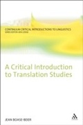 Cover: A Critical Introduction to Translation Studies - Continuum Publishing Corporation