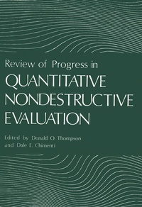 Enlarge image Cover: Review of Progress in Quantitative Nondestructive Evaluation - Plenum Publishing Corporation