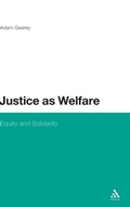 Cover: Justice as Welfare - Continuum Publishing Corporation