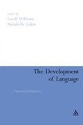Cover: The Development of Language - Continuum Publishing Corporation
