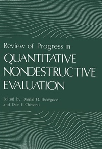 Enlarge image Cover: Review of Progress in Quantitative Nondestructive Evaluation - Springer