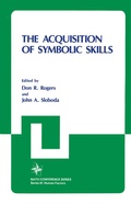 Cover: The Acquisition of Symbolic Skills - Springer