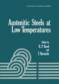 Cover: Austenitic Steels at Low Temperatures - Plenum Publishing Corporation