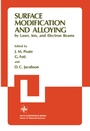 Cover: Surface Modification and Alloying - Plenum Publishing Corporation