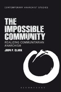 Cover: The Impossible Community - Bloomsbury Academic USA
