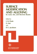 Cover: Surface Modification and Alloying - Springer