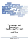 Cover: Techniques and Concepts of High-Energy Physics II - Springer