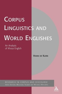 Abbildung von: Corpus Linguistics and World Englishes - Continuum Publishing Corporation