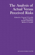 Cover: The Analysis of Actual Versus Perceived Risks - Springer