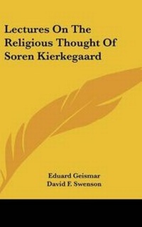 Abbildung von: Lectures On The Religious Thought Of Soren Kierkegaard - Kessinger Publishing