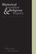 Cover: Rhetorical Invention and Religious Inquiry - Yale University Press