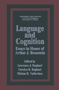 Abbildung von: Language and Cognition - Springer