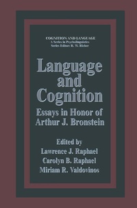 Enlarge image Cover: Language and Cognition - Springer