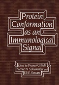 Cover: Protein Conformation as an Immunological Signal - Springer