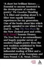 Cover: The New Poetic - Continuum Publishing Corporation