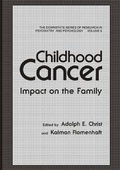 Cover: Childhood Cancer - Kluwer Academic/Plenum Publishers