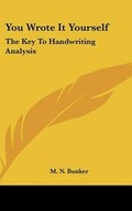 Cover: You Wrote It Yourself - Kessinger Publishing