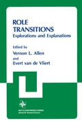 Cover: Role Transitions - Springer