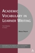 Cover: Academic Vocabulary in Learner Writing - Continuum Publishing Corporation