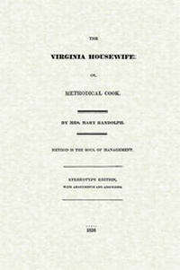 Abbildung von: The Virginia Housewife - Arcadia Publishing (SC)