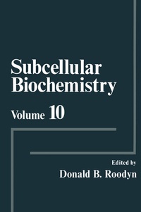 Abbildung von: Subcellular Biochemistry - Springer