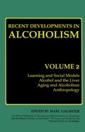 Cover: Recent Developments in Alcoholism - Springer