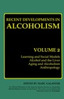 Cover: Recent Developments in Alcoholism - Springer