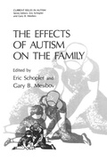 Cover: The Effects of Autism on the Family - Springer