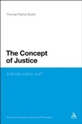 Cover: The Concept of Justice - Continuum Publishing Corporation