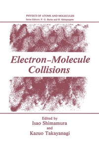 Enlarge image Cover: Electron-Molecule Collisions - Springer