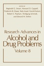 Cover: Research Advances in Alcohol and Drug Problems - Kluwer Academic / Plenum Publishers