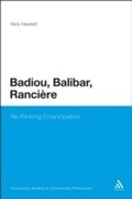 Cover: Badiou, Balibar, Ranciere - Continuum Publishing Corporation