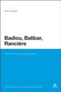 Enlarge image Cover: Badiou, Balibar, Ranciere - Continuum Publishing Corporation