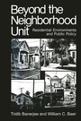 Cover: Beyond the Neighborhood Unit - Springer