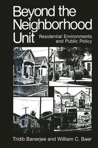 Enlarge image Cover: Beyond the Neighborhood Unit - Springer