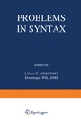 Cover: Problems in Syntax - Springer