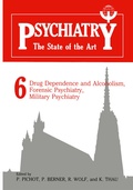 Cover: Psychiatry the State of the Art - Kluwer Academic Publishers