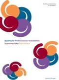 Cover: Quality In Professional Translation - Bloomsbury Academic USA