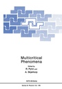 Cover: Multicritical Phenomena - Plenum Publishing Corporation