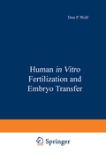 Cover: Human in Vitro Fertilization and Embryo Transfer - Springer