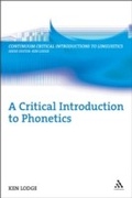 Cover: A Critical Introduction to Phonetics - Continuum Publishing Corporation