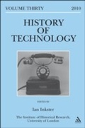 Cover: History of Technology Volume 30 - Continuum Publishing Corporation
