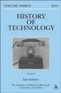 Enlarge image Cover: History of Technology Volume 30 - Continuum Publishing Corporation