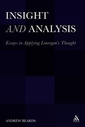Cover: Insight and Analysis - Continuum Publishing Corporation