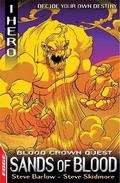 Cover: EDGE: I HERO: Quests: Sands of Blood - Franklin Watts Ltd