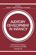 Cover: Auditory Development in Infancy - Springer