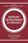 Cover: Auditory Development in Infancy - Springer