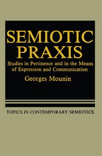 Enlarge image Cover: Semiotic Praxis - Springer