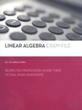 Cover: Linear Algebra Exam File - Kaplan AEC Education